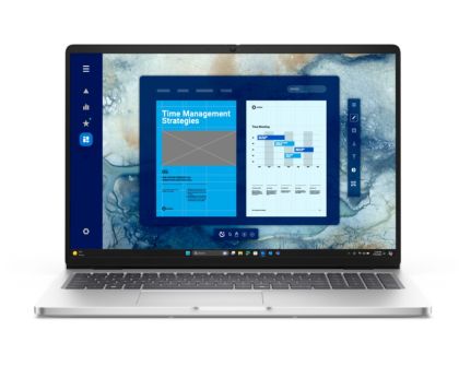 Лаптоп Dell Pro 16 PC16250, Intel Ultra 5 235U vPro(R) (12 TOPS NPU, 12cores, up to 4.9 GHz), 16" FHD+(1920x1200) 300nits AG, 32 GB: 1x32 GB, DDR5, 5600 MT/s, 512 GB SSD, Intel Graphics, FHD HDR IR Cam and Mic, Wi-Fi 6E, FPR, Backlit Kb, Win11 Pro, Silver