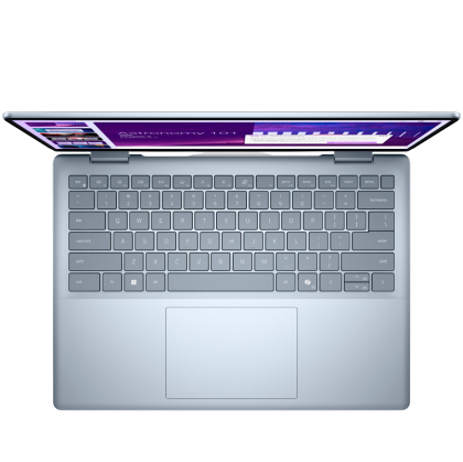 Dell 14 Plus 2-in-1 (DB04250), Intel Core Ultra 9 288V vPro(8C, 8T, 12MB, up to 5.1GHz), 14.0" 2K(1920x1200) Touch WVA, 32GB LPDDR5x, 1TB M.2 SSD, Arc Graphics, WiFi+BT, Cam+Mic, EN Backlit KBD, FPR, Win11Pro, 3Y Led Carry