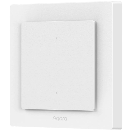 Aqara Light Switch H2 EU (2 Buttons, 1 Channel): Model No: WS-K07D