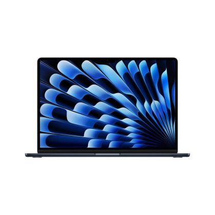 Лаптоп Apple MacBook Air 15.3: Apple M5 chip with 10-core CPU and 10-core GPU, 16GB, 512GB SSD - Midnight