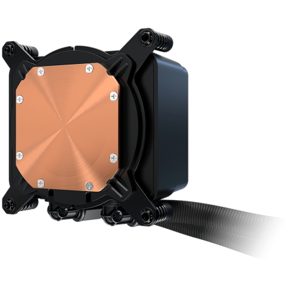 Asrock Challenger 240 Digital, AiO liquid cooler, ARGB, Digital display, 240 mm radiator, AM5, AM4, LGA1851, LGA1700, 90-ACLA36-BAAGA6, Black, 6Y
