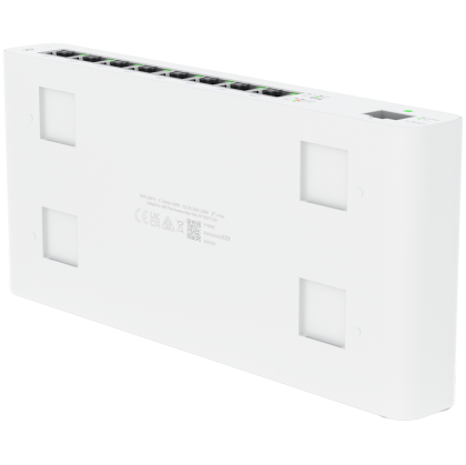 (8) GbE RJ45 ports with 27V passive PoE output Router