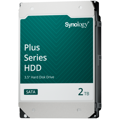 Synology HAT3300-2T 2TB Plus Series 3.5" SATA HDD 6Gb/s, 5400rpm, 180 MB/s;  warranty 3 years