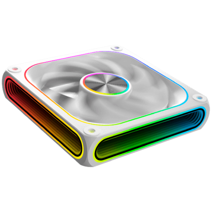 Infinity J22A Arctic EN49835 (WH, 3PCS J22A PWM Fans, ARGB & PWM Remote Control Box, A Logo Color Box)