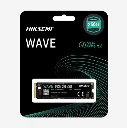 Твърд диск Hiksemi 256GB M.2 2280 3D NAND PCIe 3.0 NVMe, up to 2280MB/s read speed, 1800MB/s write speed