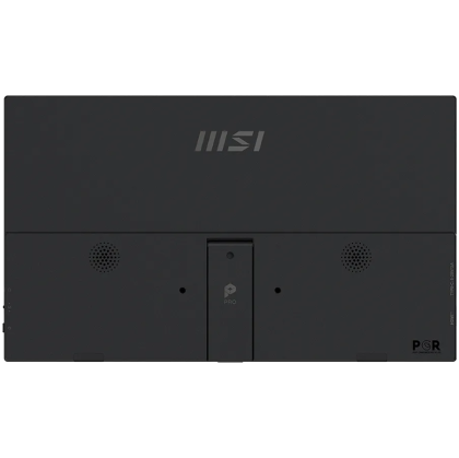 MSI PRO MP165 E6 Professional Business Portable Monitor, 15.6" 60Hz, FHD (1920x1080) 16:9, IPS Anti-glare, 4ms, 250nits, 1000:1, 178/178, Tilt, Speakers, 2x Type-C, 1x HDMI, 3Y Warranty