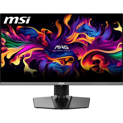 Монитор MSI MAG 272QP QD-OLED X50 Gaming Monitor, 26.5", 0.03ms, 500Hz, 2560x1440, G-SYNC, AMD FreeSync Premium Pro, AI Vision, Console Mode, ClearMR 21000, HDR True Black 500, Type-C(15W PD), DP(1.4a), 2xHDMI(2.1), Pivot, Heigh Adj., VESA 100, Black, 8kg