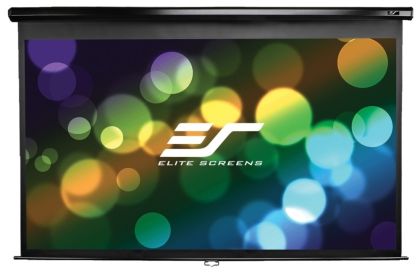 Екран Elite Screen M120UWH2 Manual, 120" (16:9), 265.7 x 149.4 cm, Black