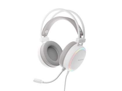 Слушалки Genesis Headset Neon 613 G2 With Microphone RGB Illumination White