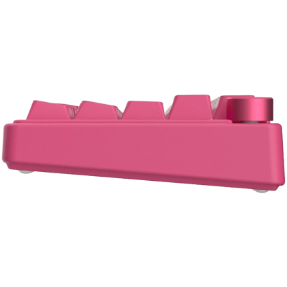 ROYAL KLUDGE R65 Berry Red Gaming Keyboard Cream Switch