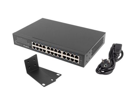 Комутатор Lanberg switch rsge-24 24x 1GB unmanaged gigabit ethernet rack 19"