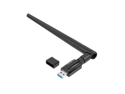 Адаптер Lanberg Wireless Network Card USB adapter NC-1200-WIE AC1200 Dual Band
