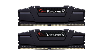 Памет G.SKILL Ripjaws V Black 32GB(2x16GB) DDR4 3600MHz F4-3600C18D-32GVK