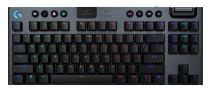 Клавиатура Logitech G915 X LIGHTSPEED TKL Wireless Gaming Keyboard Clicky - BLACK - US INT'L - EMEA28i-935