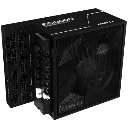 Захранващ блок Lian Li EDGE 1200W 80+ Gold PCIe 5.1, ATX 3.1 - Черно