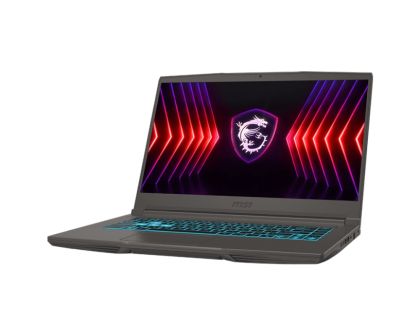 Лаптоп MSI Thin 15 B13UC, i7-13620H (10C/16T, up to 4.90GHz, 24 MB), GeForce RTX 3050 4GB GDDR6, 15.6" FHD (1920x1080), 144Hz, IPS-Level, 16GB DDR4 2x8 3200MHz, 512GB PCIe Gen4x4 SSD, Intel WiFi 6E, BT 5.3, Backlit Keyboard (Blue), NO OS, 3 cell , 52.4Whr