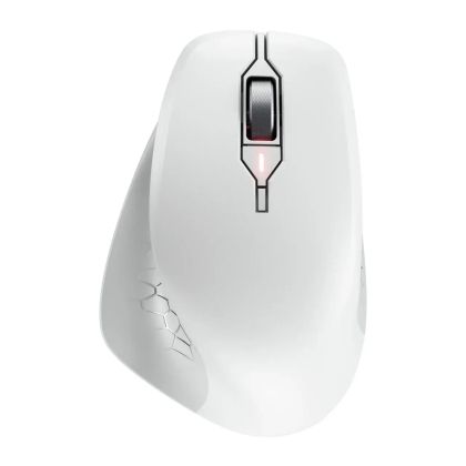 CHERRY Stream ергономична безшумна мишка Comfort, 6 бут, 4000dpi, бяла
