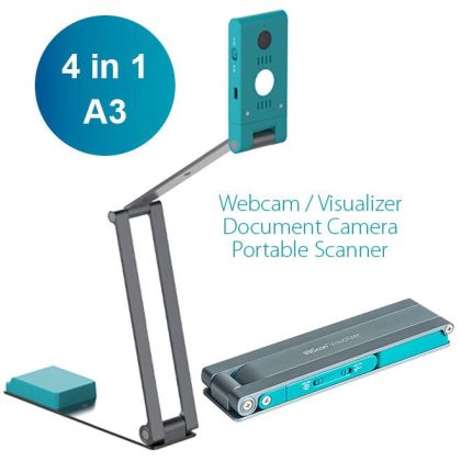 Преносим скенер и визуализатор IRIScan Visualizer 7, 4K, USB-C