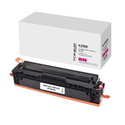 Тонер-касета съвмест. MAGENTA HP W2193X, HP 219X, HP Color LJ Pro MFP 3302, LJ Pro 3202, 2500k. Uprint