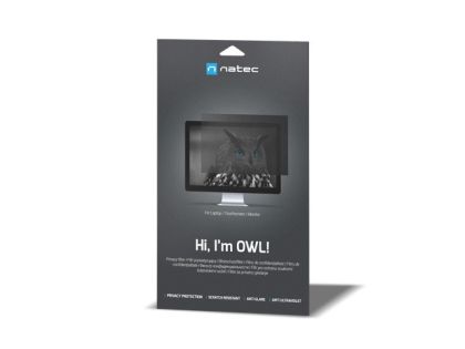 Аксесоар Natec Privacy Filter, Owl, 14", 16:9