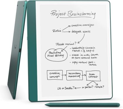 Amazon Kindle Scribe (2024) четец 64GB 10.2", с включен Premium Pen, зелен