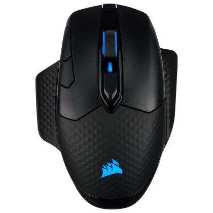 Геймърскa безжична мишка Corsair DARK CORE RGB PRO
