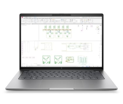 Лаптоп HP ZBook 8 G2i AI 14" Meteor Silver, Ultra 7 356H(up to 4.7Ghz/18MB/16C), 14" AG WUXGA 400nits, 24GB 5600Mhz 1DIMM, 1TB PCIe SSD, WiFi7+BT6, FPR, Smart Card Reader, Nvidia RTX PRO 500 4GB, Backlit Kbd, 8C Batt, Win 11 Pro, 3Y OnSite
