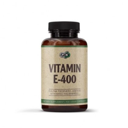 Pure Nutrition Витамин E 400 IU - 100 Дражета