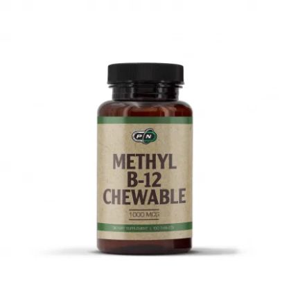 Pure Nutrition Methyl B-12 1000 mcg Cherry Flavor - 100 Chewable Tablets
