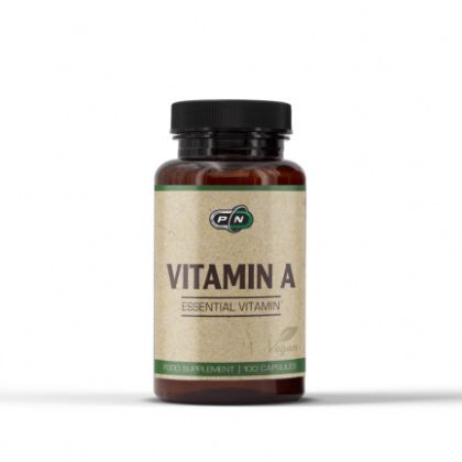 Pure Nutrition Витамин A 5000 IU (1500 mcg) - 100 Капсули