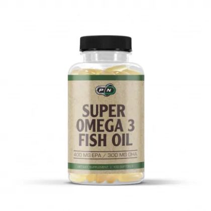 Pure Nutrition Super Omega 3 Fish Oil 1000 mg - 400 EPA / 300 DHA - 100 Дражета