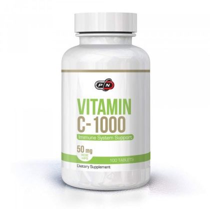 Pure Nutrition Витамин C 1000 + Rose Hips 100 Таблетки