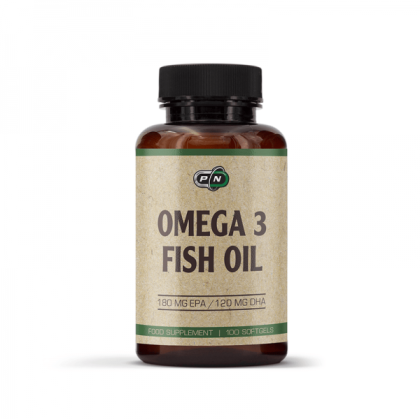 Pure Nutrition Omega 3 Fish Oil 180 Epa/120 DHA 100 Дражета