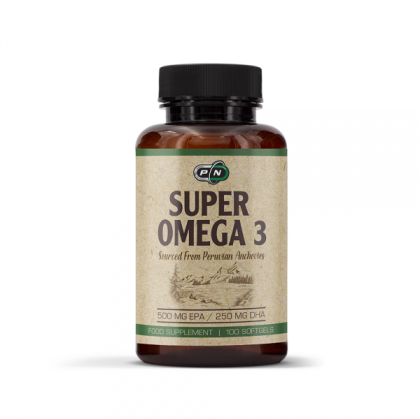 Pure Nutrition Super Omega 3 Fish OIL 1000 мг 500 EPA / 250 DHA 100 Дражета