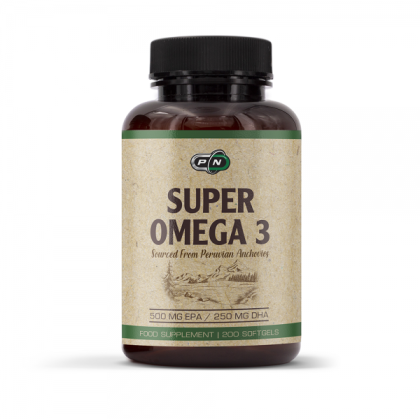 Pure Nutrition Super Omega 3 Fish OIL 1000 мг 500 EPA / 250 DHA 200 Дражета