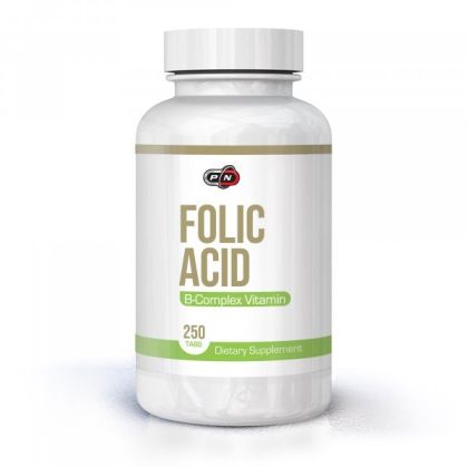 Pure Nutrition Folic Acid 800 мкг + B 12 250 Таблетки