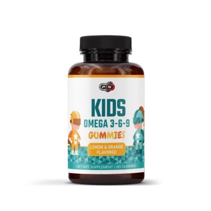 Pure Nutrition Kids Omega 3 6 9 Lemon & Orange 60 Gummies