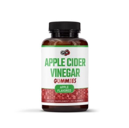 Pure Nutrition Apple Cider Vinegar Apple Flavored 60 Gummies
