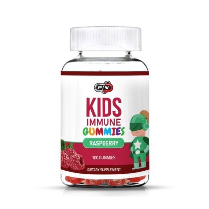 Pure Nutrition Kids Immune Gummies Raspberry 100 Gummies