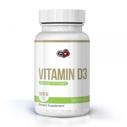 Pure Nutrition Vitamin D3 5000 IU 100 Капсули