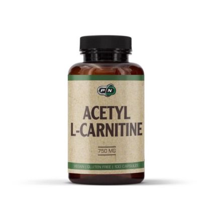 Pure Nutrition Acetyl L Carnitine 750 мг 100 Vegan Capsules