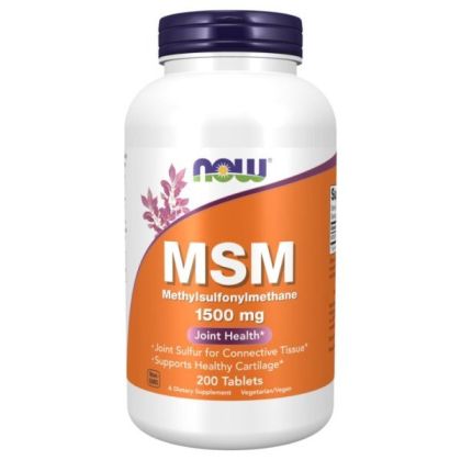 Now Foods NOW MSM 1500 мг 200 Таблетки