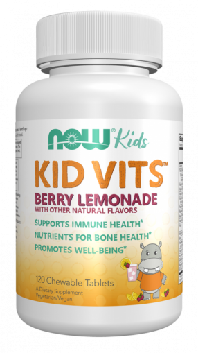 Now Foods NOW Kid Vitamins С Вкус На Боровинка 120 Таблетки