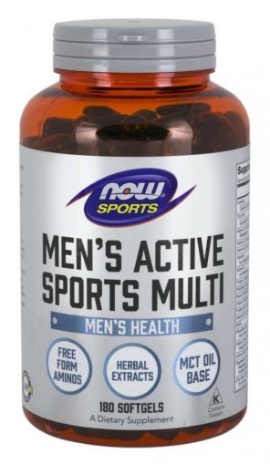 Now Foods NOW Men's Active Sports Multi 180 Дражета