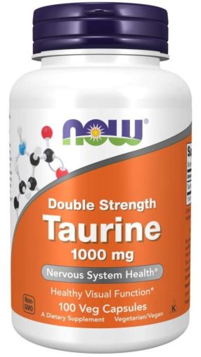 Now Foods NOW Taurine 1000 мг 100 Капсули