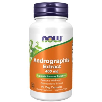 Now Foods NOW Andrographis Extract 400 мг 90 Веган Капсули
