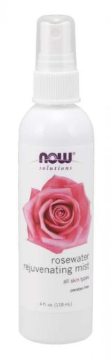 Now Foods NOW Подмладяващ Спрей С Розова Вода Rosewater Rejuvenating Spray 118 мл