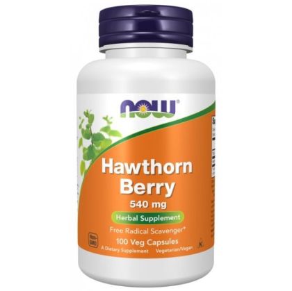 Now Foods Now Hawthorn Berry 540 мг 100 Vcaps