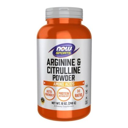 Now Foods NOW Arginine And Citrulline Powder 340 г