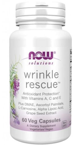 Now Foods NOW Wrinkle Rescue 60 Веган Капсули